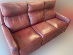 Reclining Leather Sofa