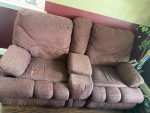 Sofa Sectional With 5 Recliners With Seating For 7