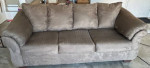 Slate Grey Microfiber Sofa