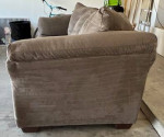 Slate Grey Microfiber Sofa
