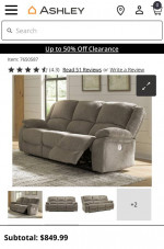 Power Reclining Sofa