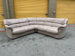 FREE DELIVERY beige 3pc sectional sofa