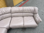 FREE DELIVERY beige 3pc sectional sofa