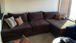 Brown Sectional Sofa / Couch