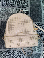 Michael Kors Rhea MD Studded Backpack Pink