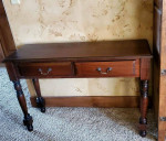 walnut antique sofa table