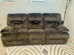Ashley  recliner Fabric Sofa