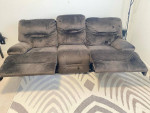Ashley  recliner Fabric Sofa