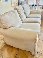 Sand Sofa w/ Chaise + Armchair Set