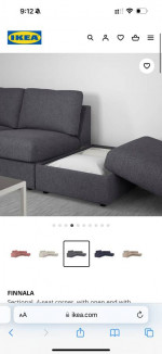 IKEA GREY SOFA