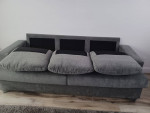 Grey Chenille Sofa