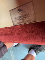 Couch/Sofa- Reddish/Burgundy Cloth