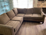 Custom 90”x90” Down-Filled Sectional Sofa - Sofa U Love