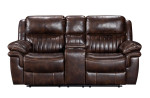 In Stock! POWER Reclining Hampton Brown Sofa