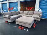 Beautiful Sectional Couch Sofa