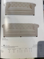 Circle furniture CR Laine Claybourne Long Sofa