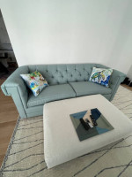Circle furniture CR Laine Claybourne Long Sofa