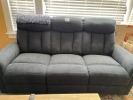 reclining sofa and chair