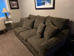 Three Cushion Sofa Microfiber