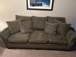 Three Cushion Sofa Microfiber