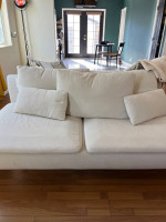 White Ikea Soderhamn Sectional Sofa