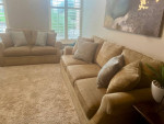 Sofa bed and loveseat set