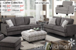 NEW IN BOX! Hendrix Collection Sofa $597or Loveseat