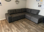 Convertible Gray Sofa