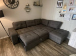 Convertible Gray Sofa