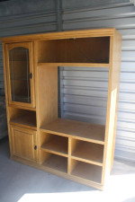 Sofa sleeper, entertainment center, wine cabinet