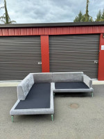 West Elm Andes Sectional Sofa Couch