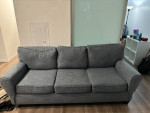 Blue sofa