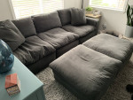 Sofa With Ottoman