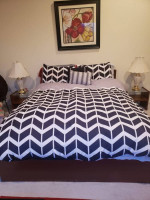 Sofa, Armchair, Queen Bed, Desks to Sell