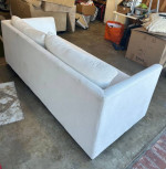 Gorgeous White Boucle Sofa bed
