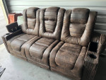 Pulaski Big Chief Leather Sofa