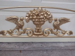 GOLD CONSOLE TABLE, ENTRY TABLE OR SOFA TABLE