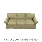 Edward Ferrell Three Cushion Skirted Sofa (Was 4000)