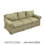 Edward Ferrell Three Cushion Skirted Sofa (Was 4000)