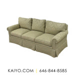 Edward Ferrell Three Cushion Skirted Sofa (Was 4000)