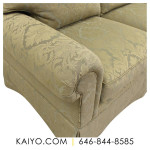 Edward Ferrell Three Cushion Skirted Sofa (Was 4000)