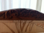 Classic Woodframe Sofa and Matching Chairs
