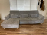Gray SLATORP sectional sofa