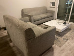 Gray LaZBoy Sofa & Loveseat