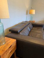 Natuzzi Italian Leather Electric Motion Reclining Sofa