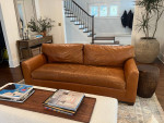 Custom Leather Sofa