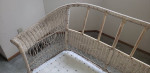 Antique Wicker Sofa