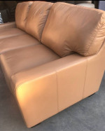 Arizona Leather Albany Sofa - 100% Top Grain Italian Leather