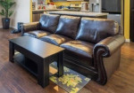 Moving Sale Leather Sofa
