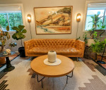 Real Leather Tufted Sofa - West Elm